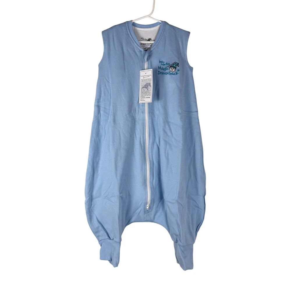 Magic Merlin Light Blue Baby Sleep Sack with Zipper